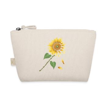 My Sunshine, Sunflower, Dino, Love - Organic Pouch - nature - Front