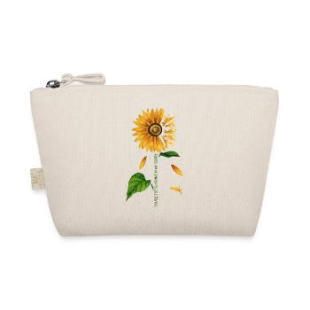 My Sunshine, Sunflower, Dino, Love - Organic Pouch - nature - Front