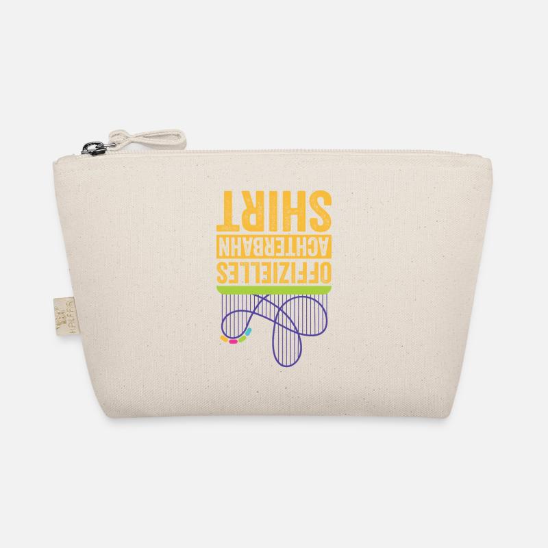 Coasterholic, Amusement Park, Fairground, Roller Coaster Organic Pouch