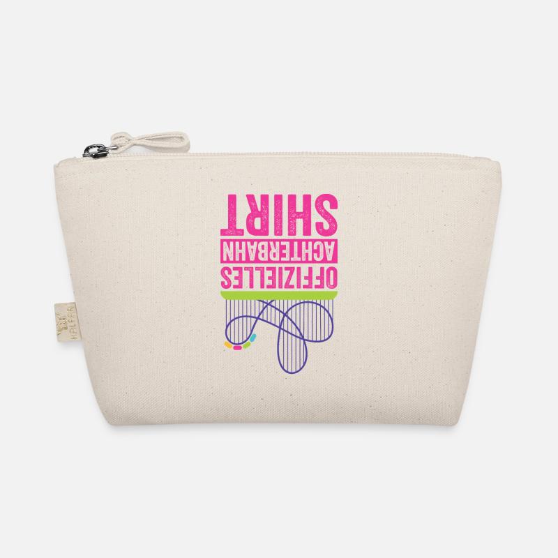 Coasterholic, Amusement Park, Fairground, Roller Coaster Organic Pouch