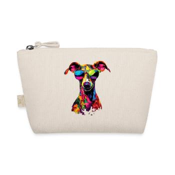 Greyhound Dog Lover Hunting Dog Love Greyhound - Organic Pouch - nature - Front