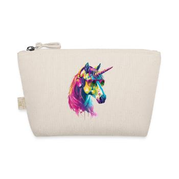 Einhorn - Bio-Täschchen - Natur - Vorne