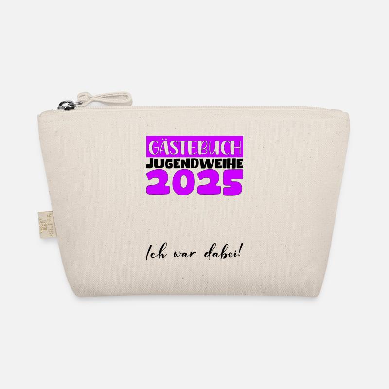 Jugendweihe 2025 Gästebuch Geschenk Mädchen Jungen Bio-Täschchen