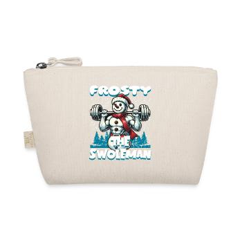 Frosty The Muscle Man Noël Fitness - Trousse biologique - nature - Devant