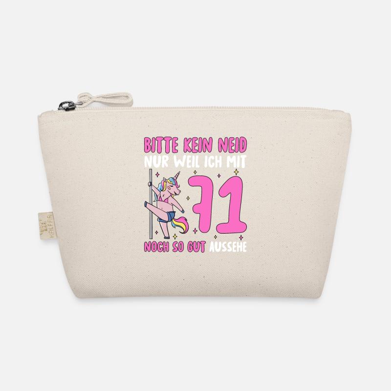 Bitte Kein Neid 71 Geburtstag Bio-Täschchen