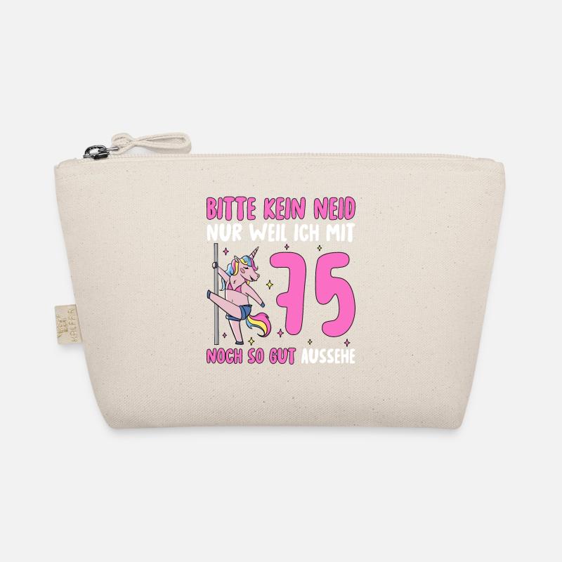 Bitte Kein Neid 75 Geburtstag Bio-Täschchen