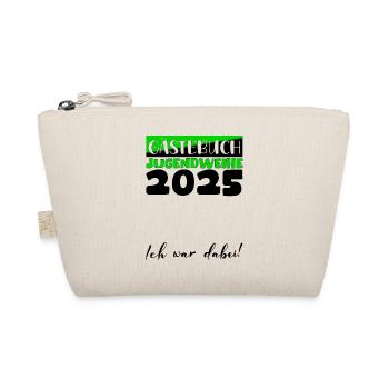 Jugendweihe 2025 Gästebuch Geschenk Mädchen Jungen - Bio-Täschchen - Natur - Vorne