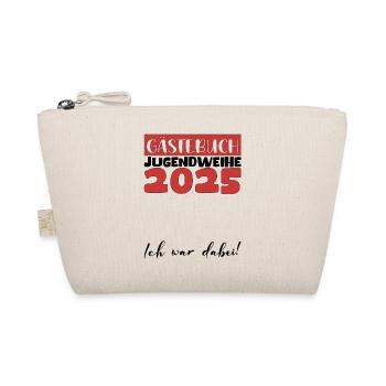 Jugendweihe 2025 Guestbook Gift Girls Boys - Organic Pouch - nature - Front