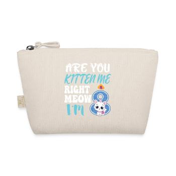 Are You Kitten MEOW - Bio-Täschchen - Natur - Vorne