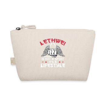 Lethwei Ist Kein Sport, Sondern Ein Lebensstil - Bio-Täschchen - Natur - Vorne