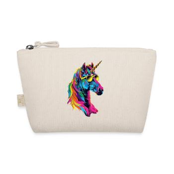 Einhorn - Bio-Täschchen - Natur - Vorne