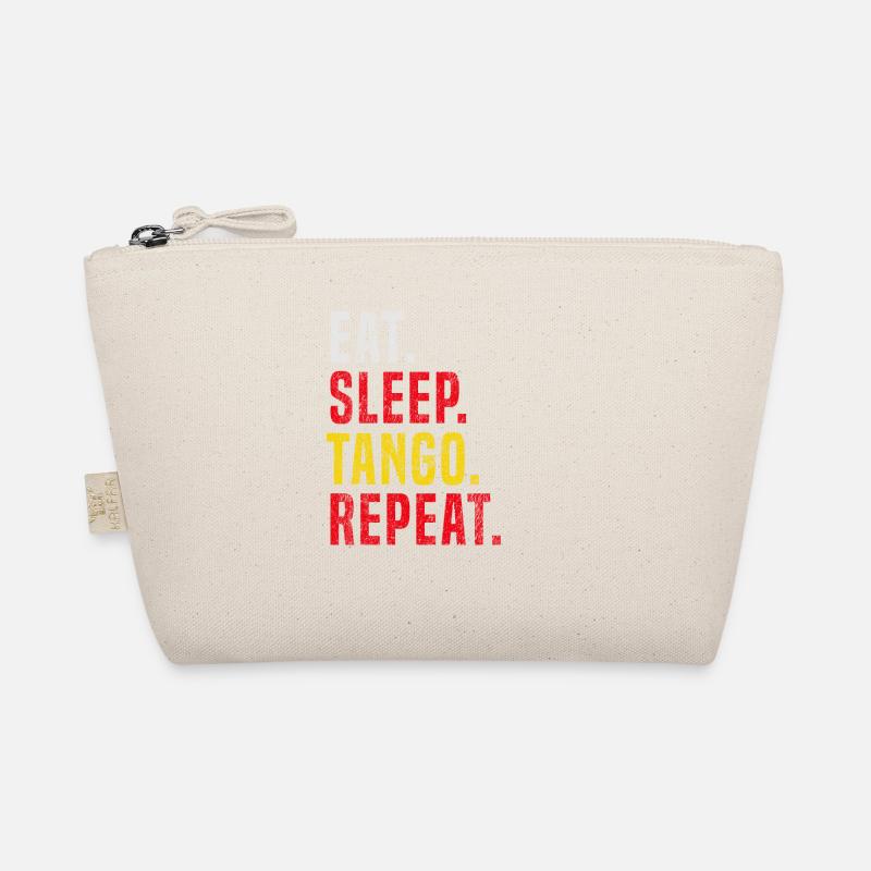 Eat Sleep Tango Repeat für Tango Bio-Täschchen