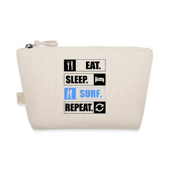 Manger Dormir Surfer Répéter Surfen - Trousse biologique - nature - Devant