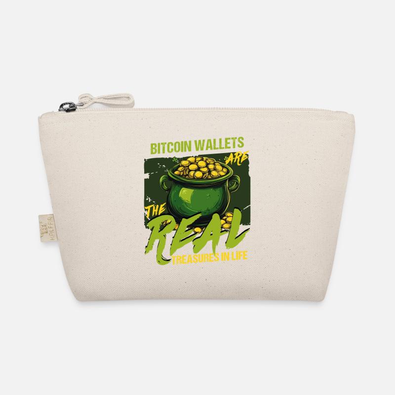 St Patricks Day Bitcoin Wallets The Real Treasures Organic Pouch