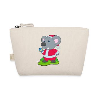 Souris Noël Boule de Noël - Trousse biologique - nature - Devant