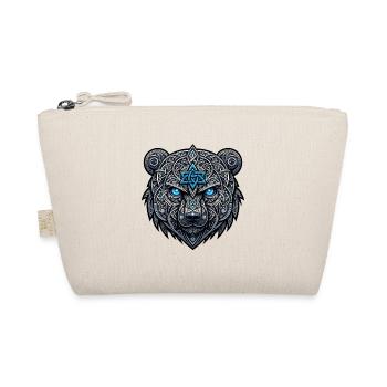 Viking Bear – Norse Power and Symbolism - Organic Pouch - nature - Front