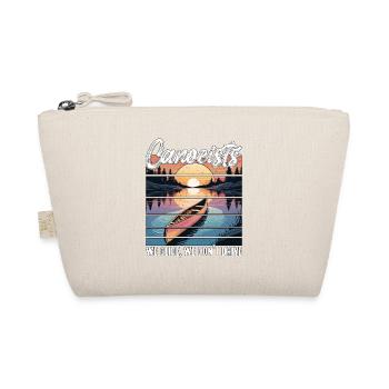 Canoeing Canoeists We Glide Loves Boating Rafting - Organic Pouch - nature - Front