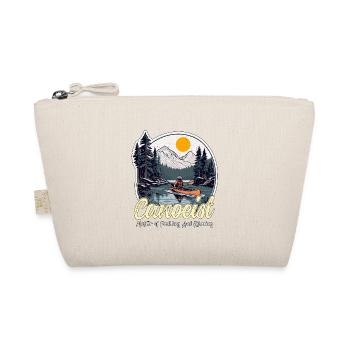 Canoeing Canoeist Master Of Paddling Loves Boating - Organic Pouch - nature - Front
