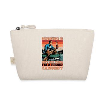 Canoeing Morning Is Not My Time Boating Canoeist - Organic Pouch - nature - Front