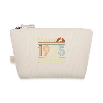 1935 Vintage Retro 90 Year Birthday Gift - Organic Pouch - nature - Front