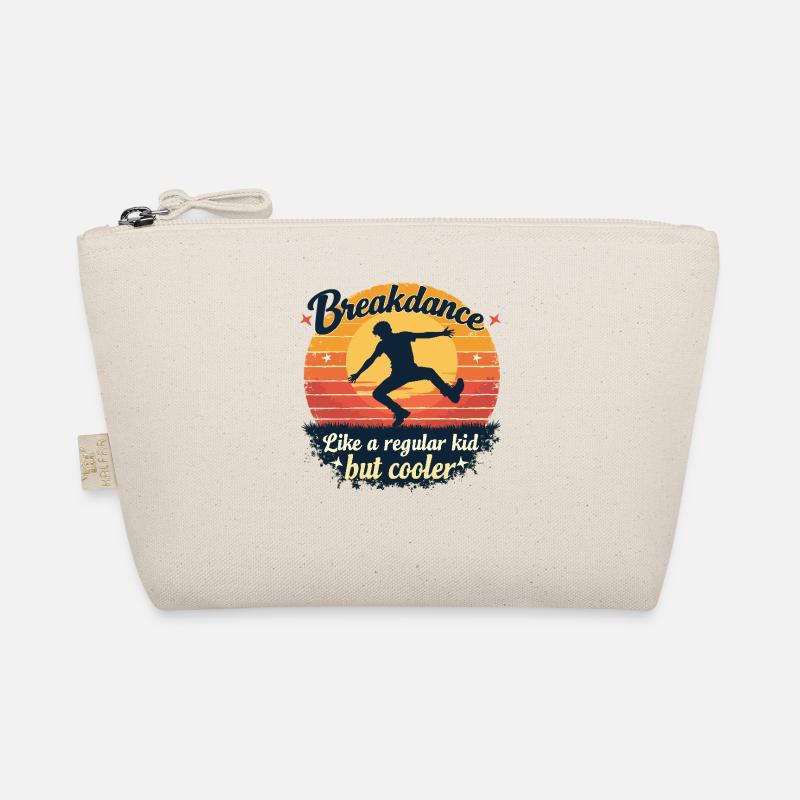 Breakdance Retro Design – Cool Outfit for Dancers Organic Pouch