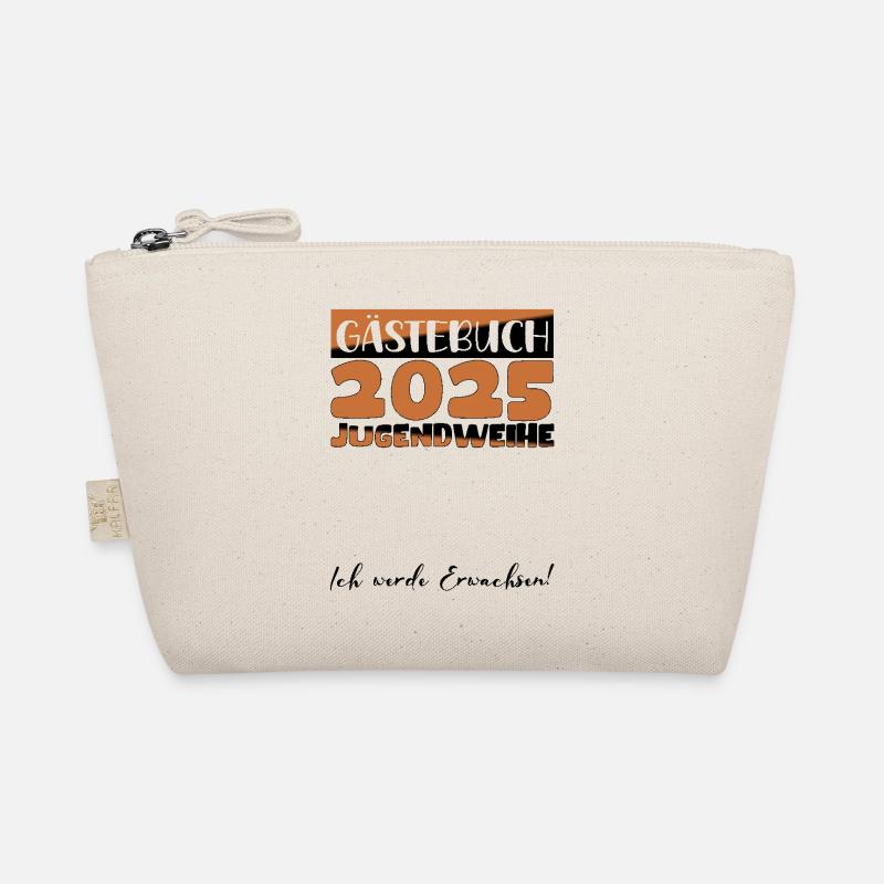 Jugendweihe 2025 Gästebuch Geschenk Mädchen Jungen Bio-Täschchen
