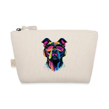 Pitbull Bulldogge Pittie American Pitbull Terrier - Bio-Täschchen - Natur - Vorne