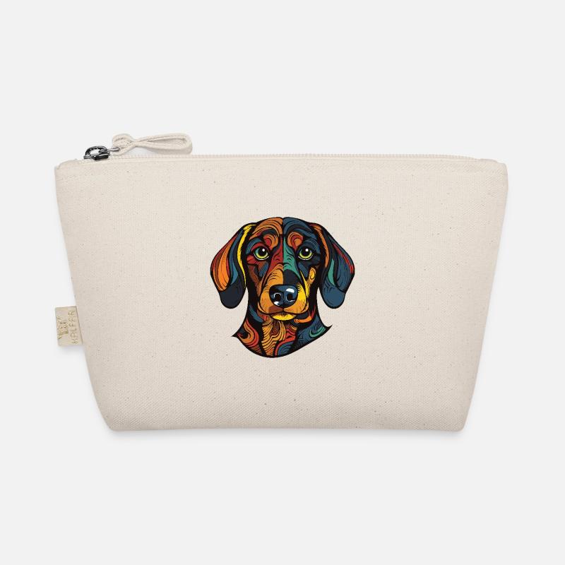 Teckel Chien Portrait Teckel Trousse biologique