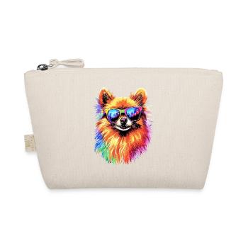 Pomeranian Pomeranian Pom Sweet German Spitz - Organic Pouch - nature - Front