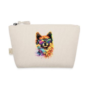 Pomeranian Pomeranian Pom Sweet German Spitz - Organic Pouch - nature - Front