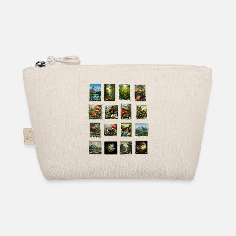 Postage stamps help nature Organic Pouch