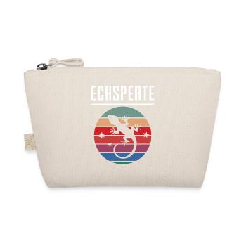 Lizard Snake Funny Pun Reptiles - Organic Pouch - nature - Front