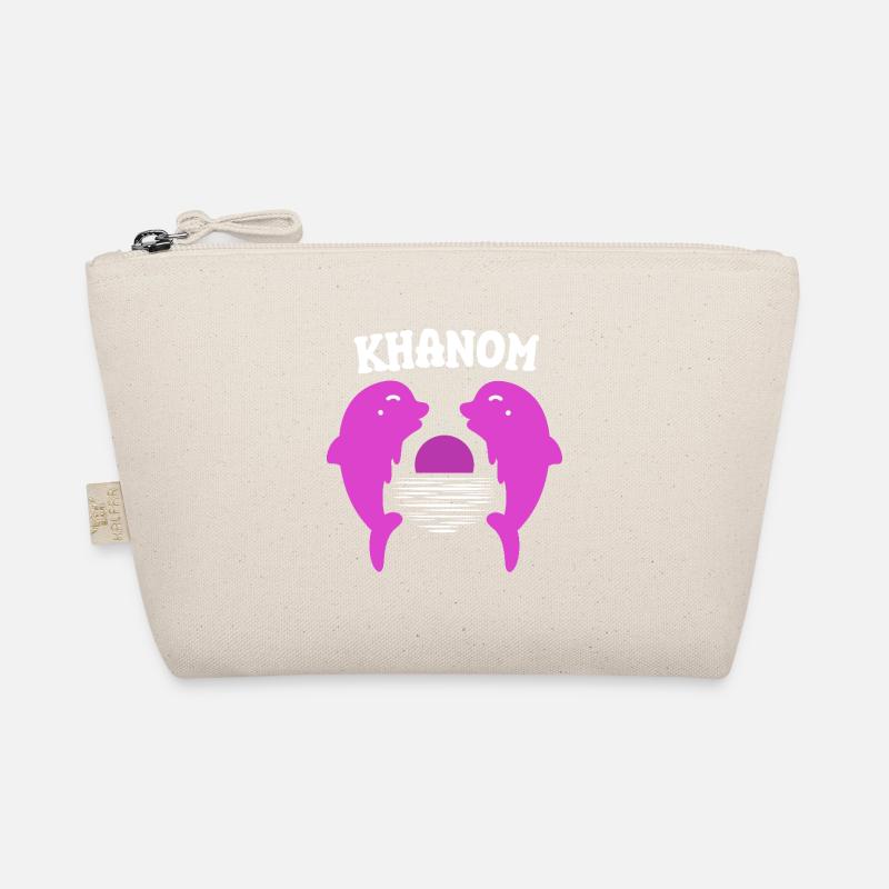 Khanom pinke Delfine Thailand Bio-Täschchen