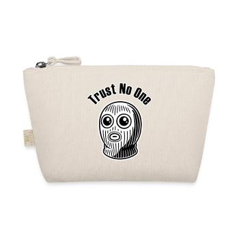 Wide Eyed Criminal - Trust No One Design - Organic Pouch - nature - Front