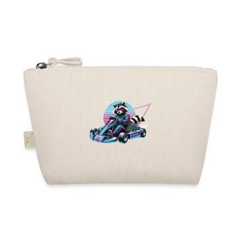 Aventure de karting au raton laveur dans le style Vaporwave - Trousse biologique - nature - Devant