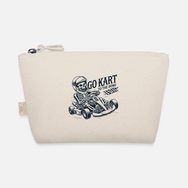 Squelette Go-Kart À L’Os Style Rétro Trousse biologique