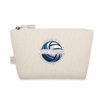 Water Polo I Live For Fast Swims And Goalkeeper - Organic Pouch - nature - Front
