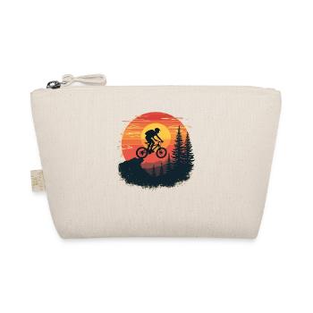 Mountain Bike Downhill Adventure Mtb for Cyclists - Organic Pouch - nature - Front