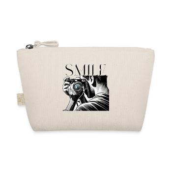 Camera Focus-Please Smile Design for Photographers - Organic Pouch - nature - Front