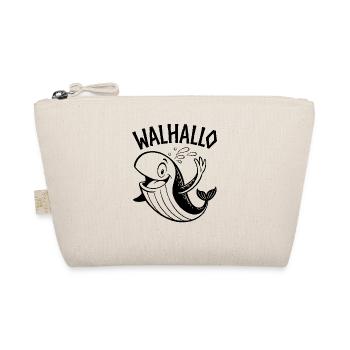 Walhallo - Ein freundlicher Wal sagt Hallo - Bio-Täschchen - Natur - Vorne