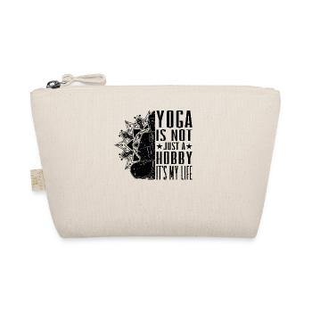 Yoga is not just a hobby it's my life - Yoga Lover - Bio-Täschchen - Natur - Vorne