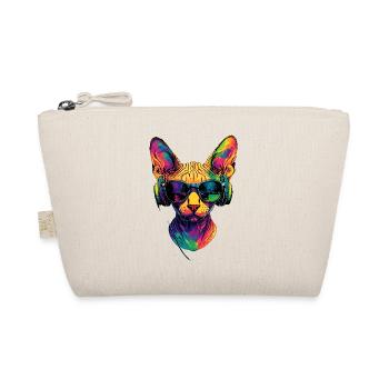 Savannah Cat Cat Mom Cute Serval Leopard Cats - Organic Pouch - nature - Front