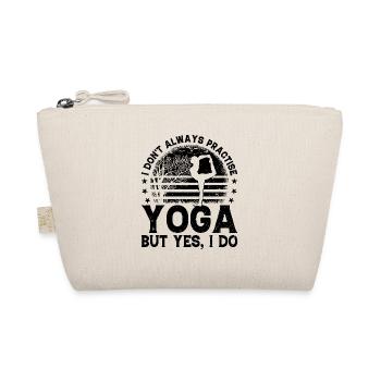I don't always practise yoga but yes I do - Yoga - Bio-Täschchen - Natur - Vorne