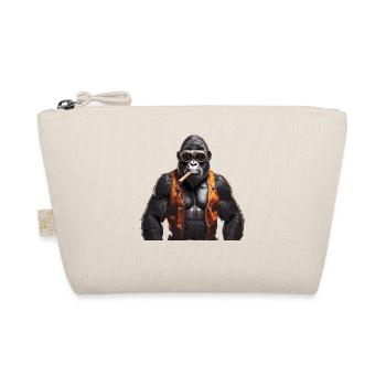 AFFE GORILLA - Bio-Täschchen - Natur - Vorne