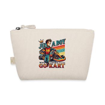 Juste un garçon qui aime le karting - Trousse biologique - nature - Devant