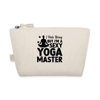 Funny Yoga - I hate being sexy but I'm a Yoga - Bio-Täschchen - Natur - Vorne