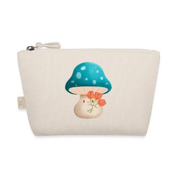 Mignon Murshoom tenant des fleurs - Trousse biologique - nature - Devant