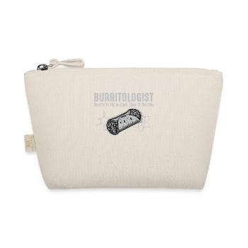 Burritologist study of Burrito funny for women men - Organic Pouch - nature - Front