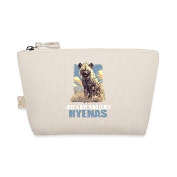 Hyena Hyena - Organic Pouch - nature - Front