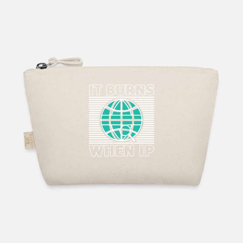 Funny saying "It Burns when I Pee"! Organic Pouch